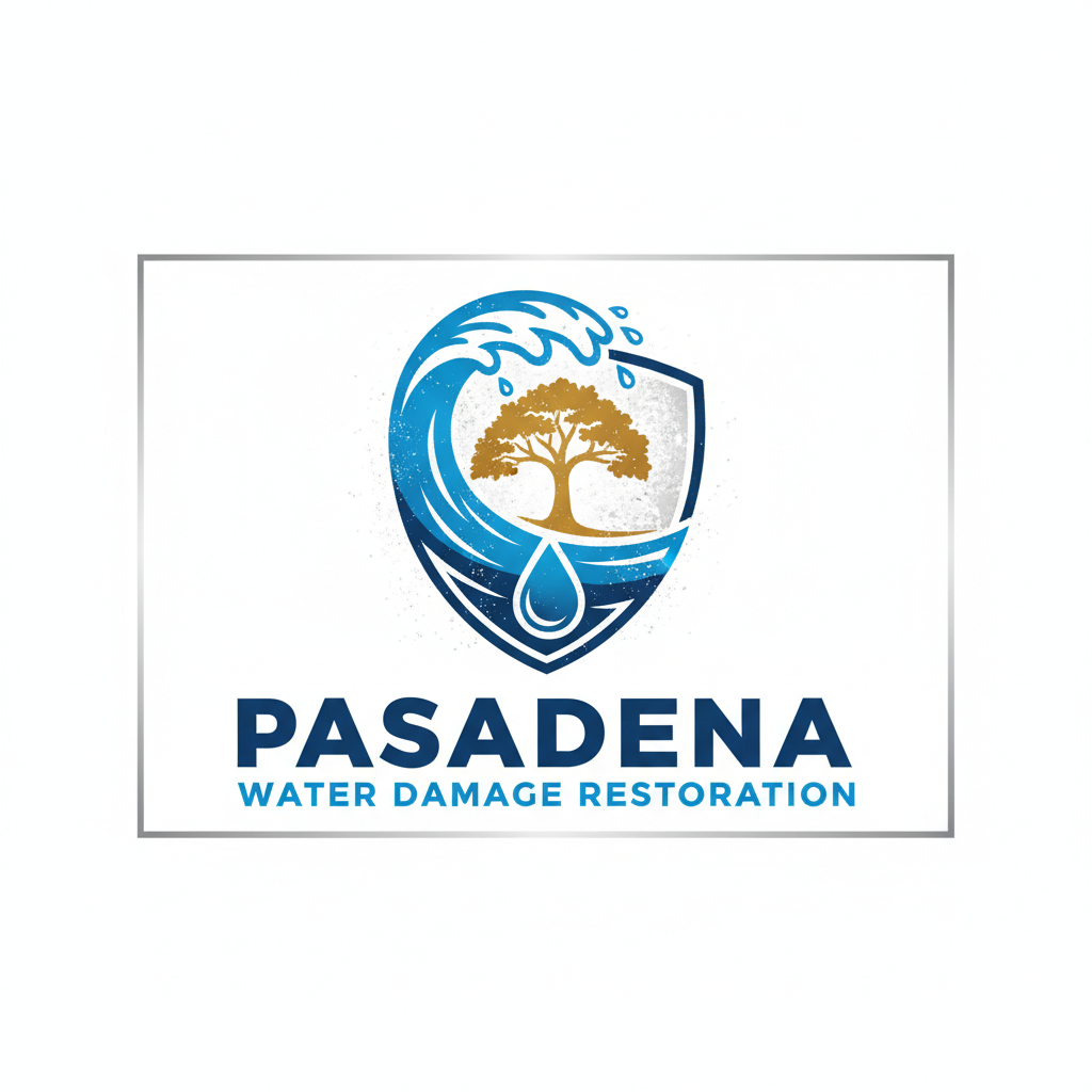 Water damage pasadena ca logo